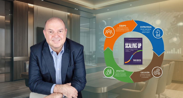 Nicolás Hauff, estratega empresarial y coach certificado Scaling Up desde 2012.